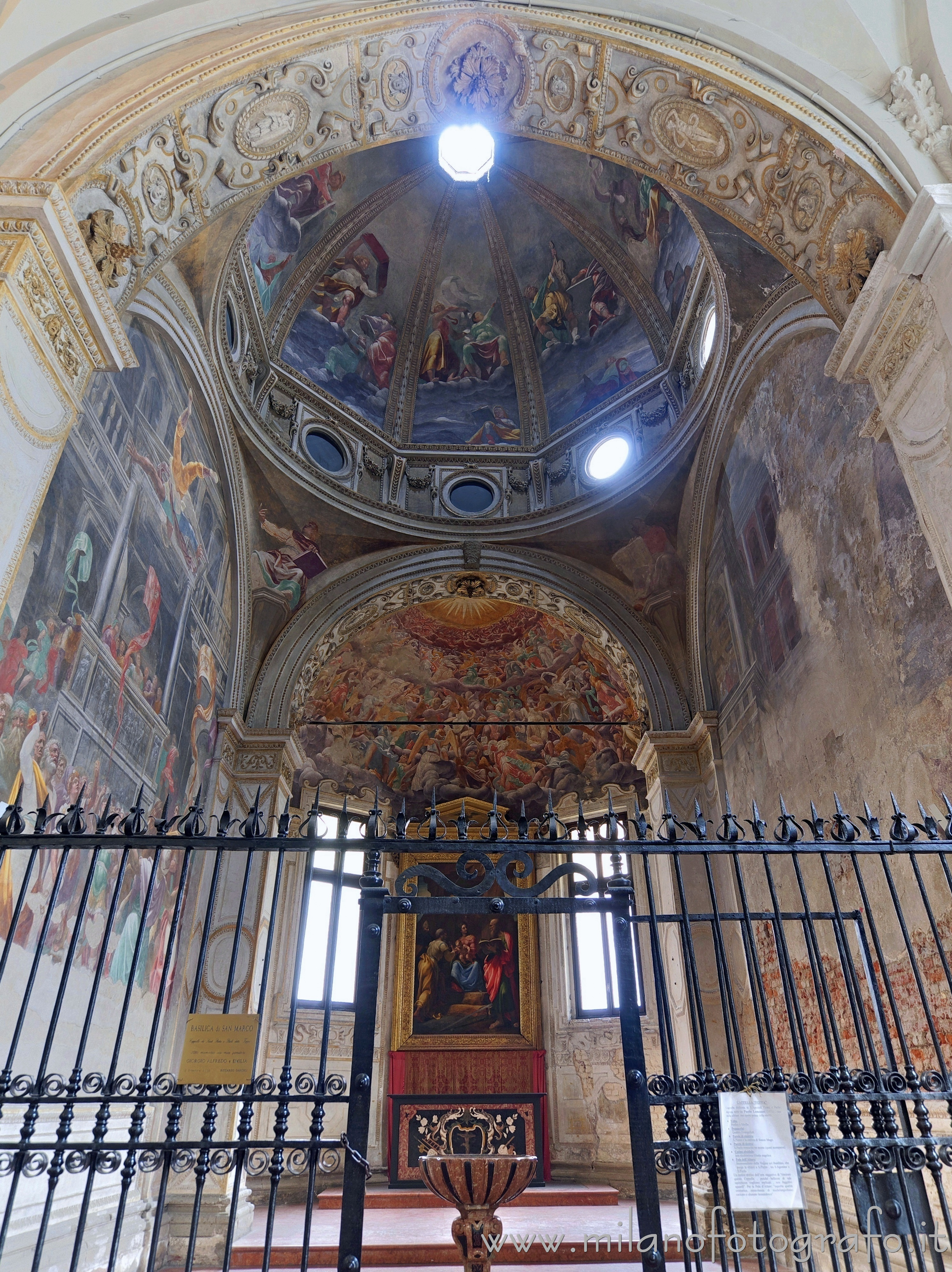 Milan (Italy) - Foppa Chapel in the Basilica of San Marco